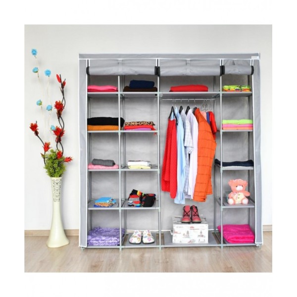 Platneni ormar  Extra sivi