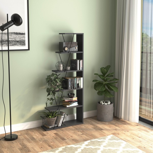 Polica Tars mini (Antracit)